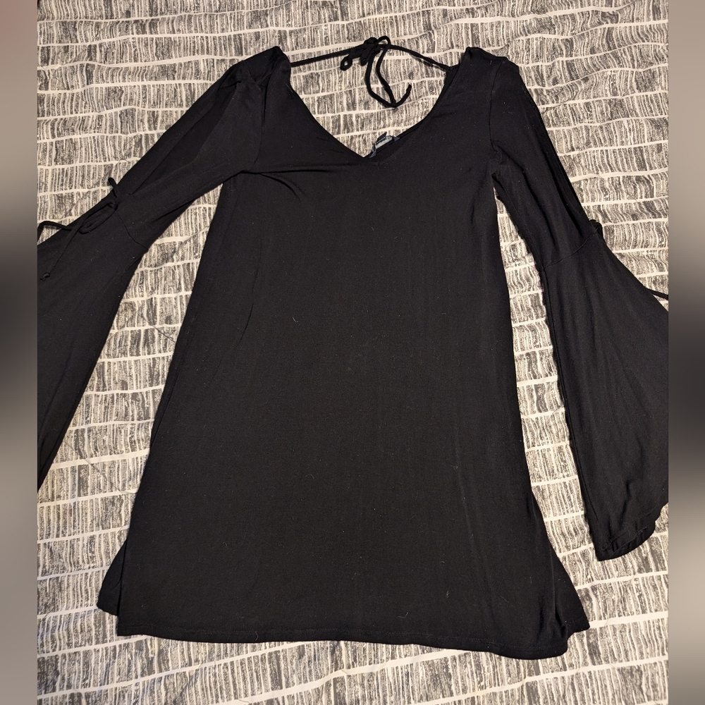 Witchy black dress